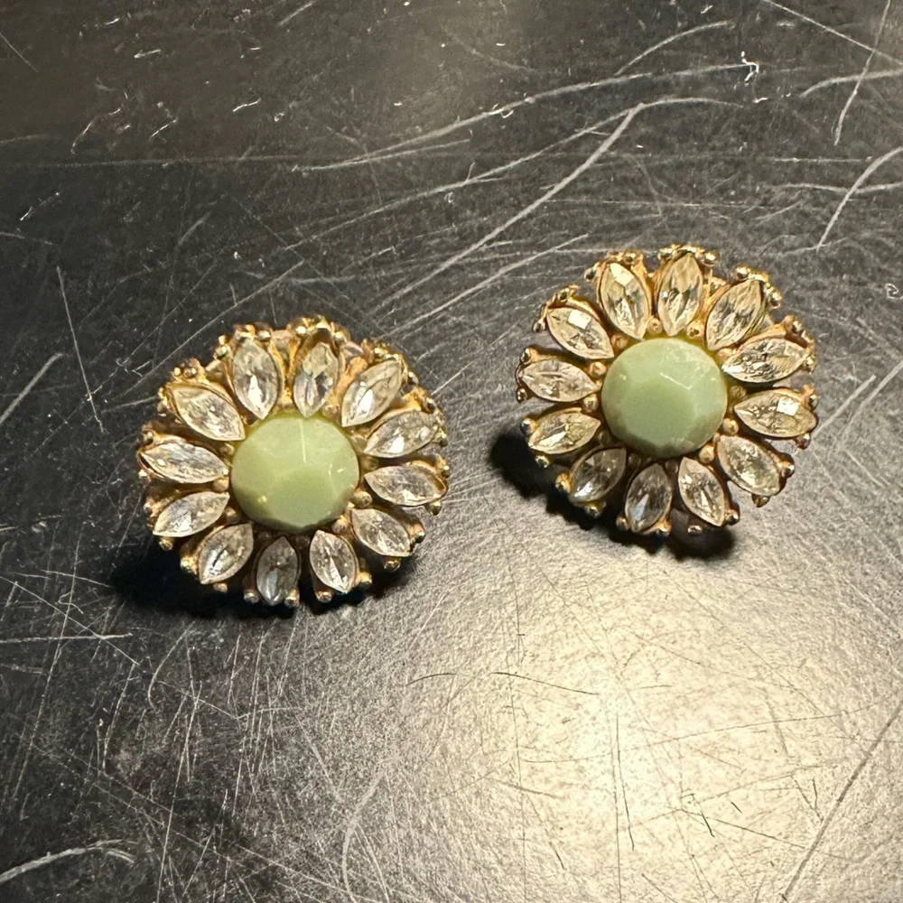 KATE SPADE Mint Pave Stud Earrings - Picture 1 of 1